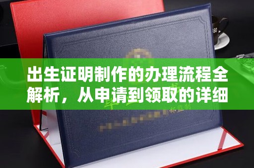 星子出生证明制作的办理流程全解析，从申请到领取的详细指南