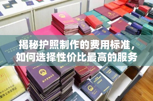 星子揭秘护照制作的费用标准，如何选择性价比最高的服务？