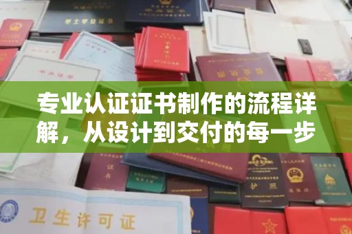 星子专业认证证书制作的流程详解，从设计到交付的每一步