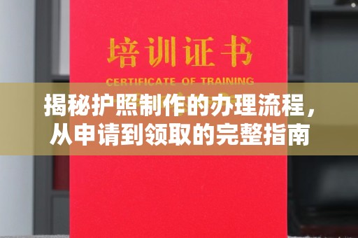 星子揭秘护照制作的办理流程，从申请到领取的完整指南